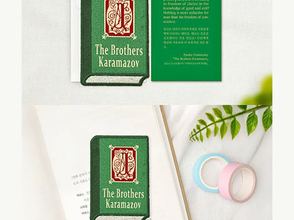 Marcapáginas Bordado Wearingeul - Clásicos Literarios