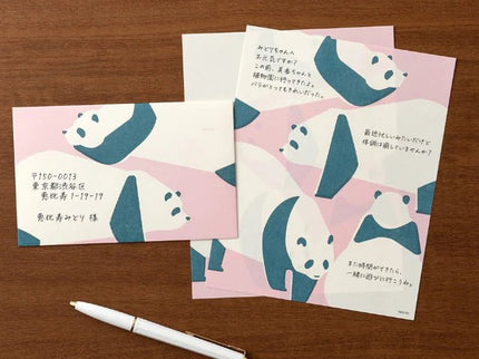 Kimagure Panda - Bloc de Papel - ColorSwatch
