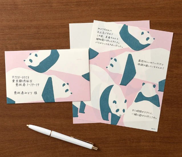 Kimagure Panda - Bloc de Papel - ColorSwatch