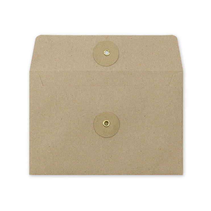 KRAFT ENVELOPE with string (M) - Brown - ColorSwatch
