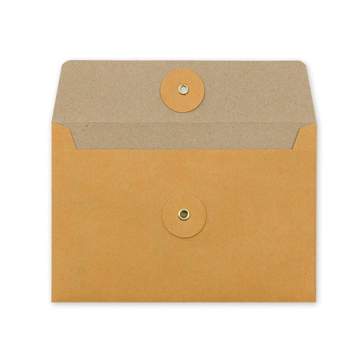 KRAFT ENVELOPE with string (M) - Orange - ColorSwatch