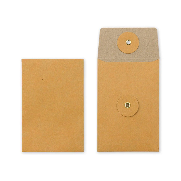 KRAFT ENVELOPE with string (S) - Orange - ColorSwatch