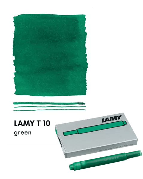 LAMY Cartuchos T-10 - Green - ColorSwatch