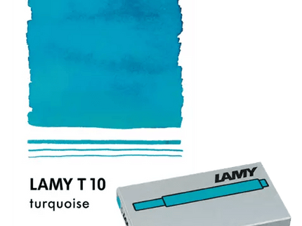 LAMY Cartuchos T-10 - Turquoise - ColorSwatch