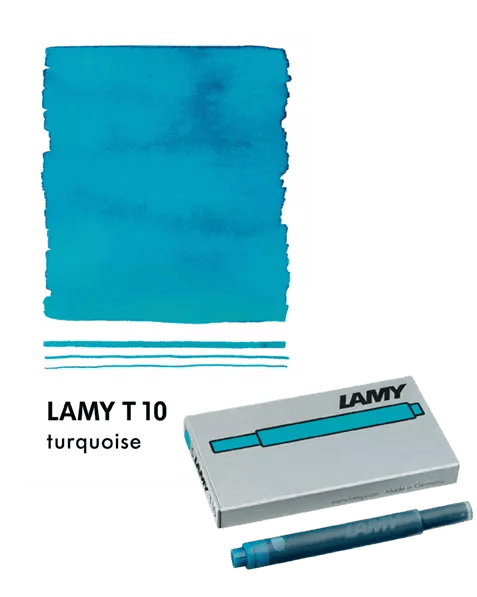 LAMY Cartuchos T-10 - Turquoise - ColorSwatch