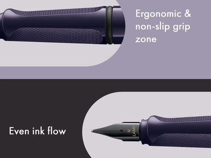 LAMY Safari Fountain Pen M - Meteora - ColorSwatch