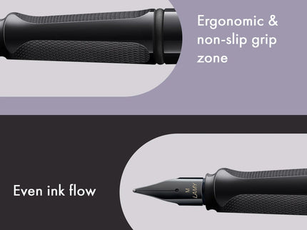 LAMY Safari Fountain Pen M - Meteorite - ColorSwatch