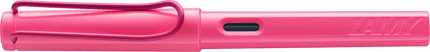 LAMY Safari Fountain Pen M - Neon pink - Edición especial - ColorSwatch