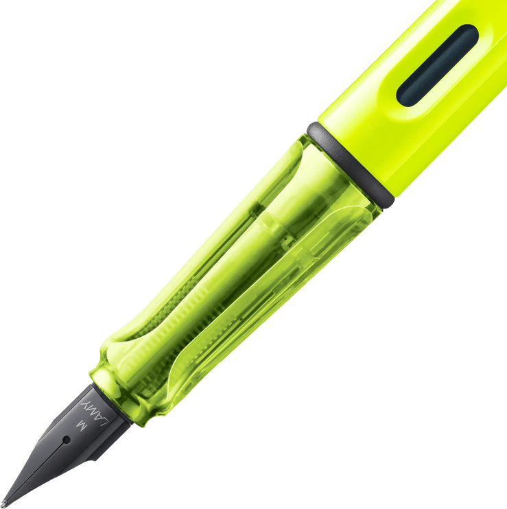 LAMY Safari Fountain Pen M - Neon yellow - Edición especial - ColorSwatch