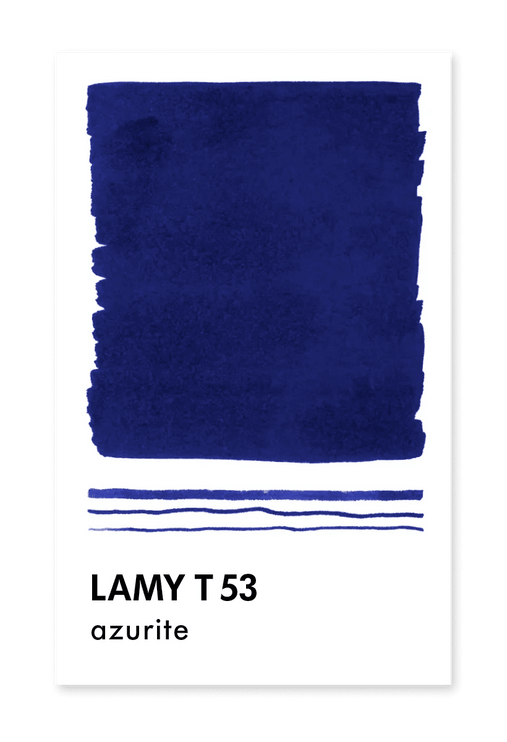 LAMY T53 - Tinta Premium 30mL - Azurite - ColorSwatch