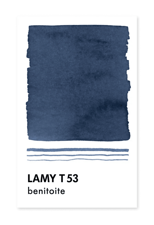 LAMY T53 - Tinta Premium 30mL - Benitoite - ColorSwatch