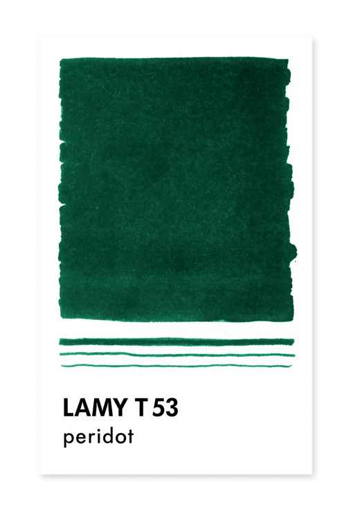 LAMY T53 - Tinta Premium 30mL - Peridot - ColorSwatch