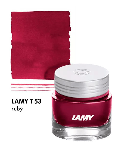 LAMY T53 - Tinta Premium 30mL - Ruby - ColorSwatch