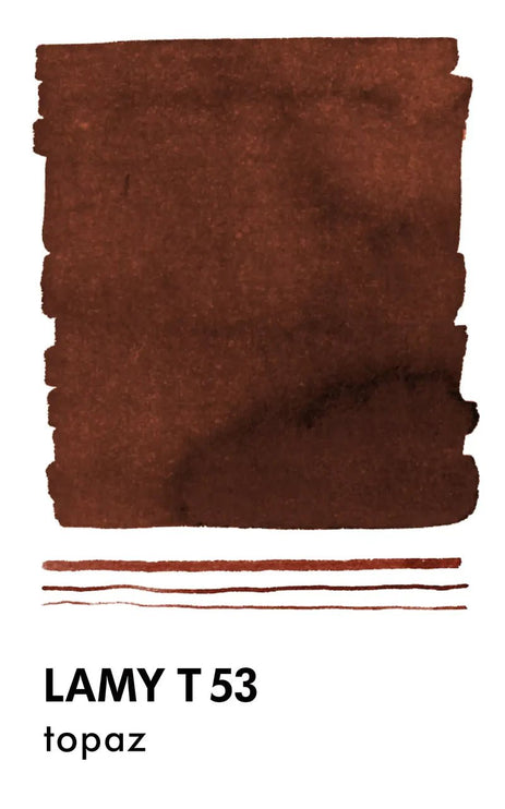 LAMY T53 - Tinta Premium 30mL - Topaz - ColorSwatch