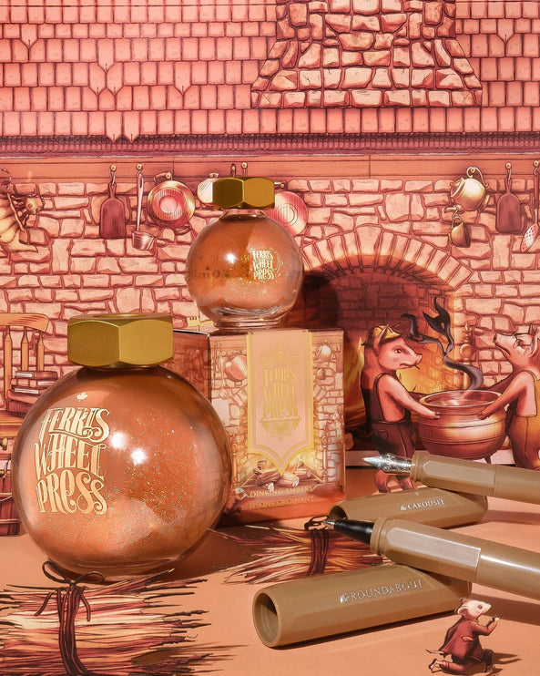 Lapicero rellenable - Roundabout - Oinking Embers - ColorSwatch