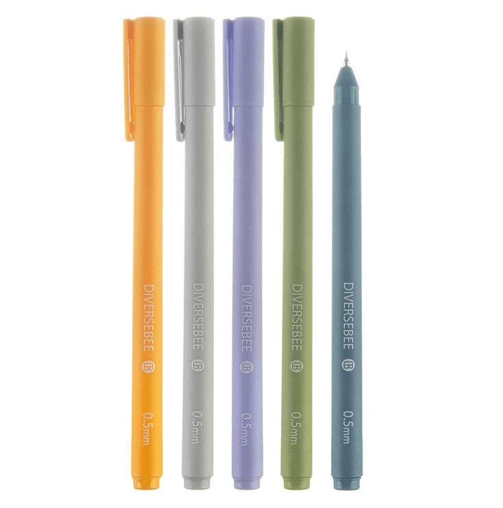 Lapiceros para Biblia (Fino) - Set de 5 (Cactus) - ColorSwatch