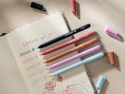 Lapiceros para Biblia (Fino) - Set de 5 (Lotus) - ColorSwatch