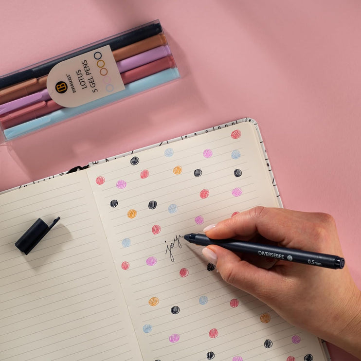 Lapiceros para Biblia (Fino) - Set de 5 (Lotus) - ColorSwatch