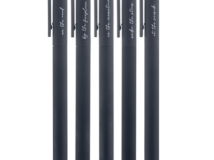 Lapiceros para Biblia (Gel) - Set de 5 - Black - ColorSwatch