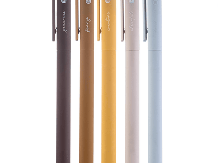 Lapiceros para Biblia (Gel) - Set de 5 - Brown - ColorSwatch