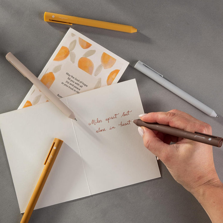 Lapiceros para Biblia (Gel) - Set de 5 - Brown - ColorSwatch