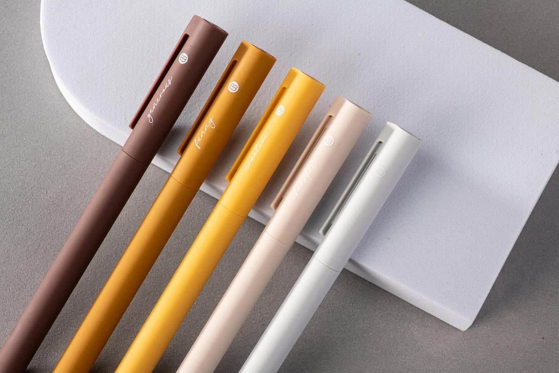 Lapiceros para Biblia (Gel) - Set de 5 - Brown - ColorSwatch