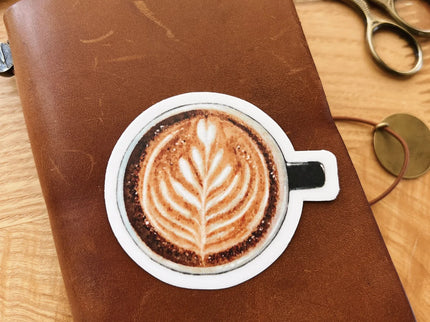 Sticker de Vinilo - Latte