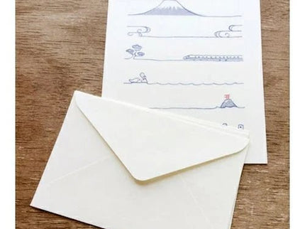 Letter Set - Playful Paper - Mt. Fuji - ColorSwatch