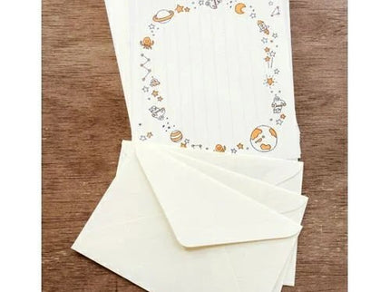 Letter Set - Playful Paper - Space - ColorSwatch