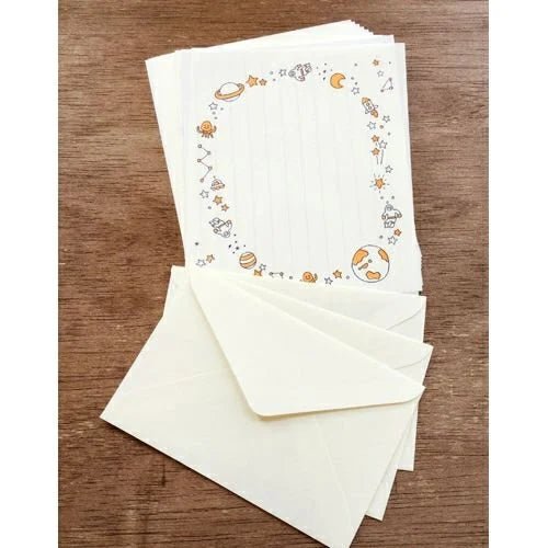 Letter Set - Playful Paper - Space - ColorSwatch