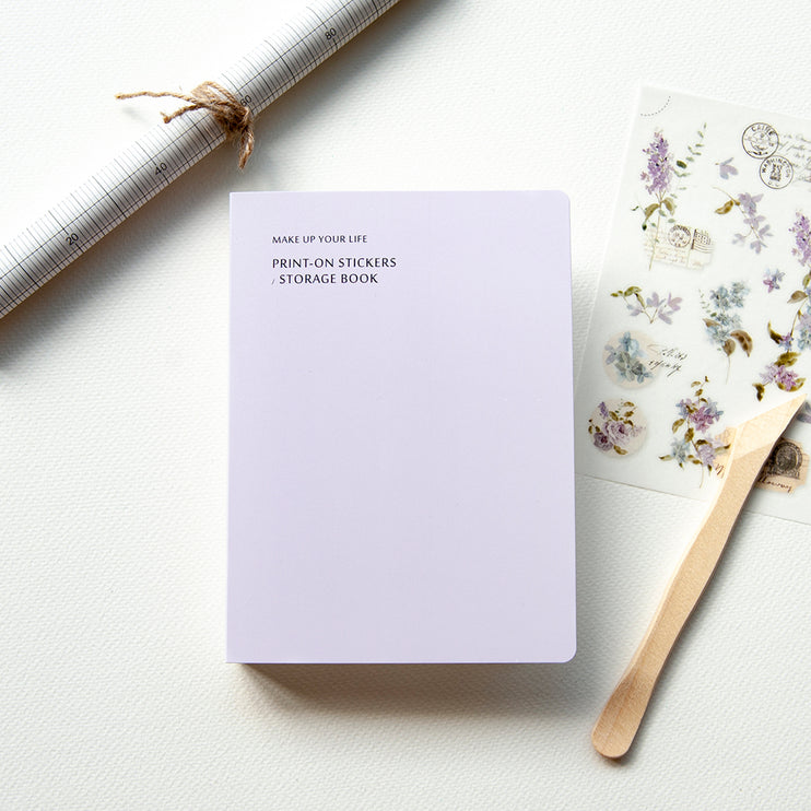 MU - Print On Stickers Storage Book