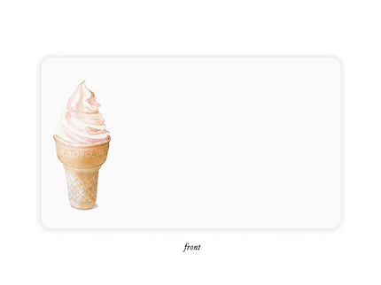 Little Notes - Ice Cream - ColorSwatch
