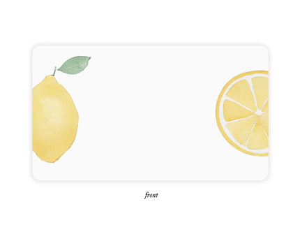 Little Notes - Lemon - ColorSwatch