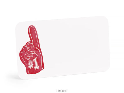 Little Notes - Number 1 Foam Finger - ColorSwatch