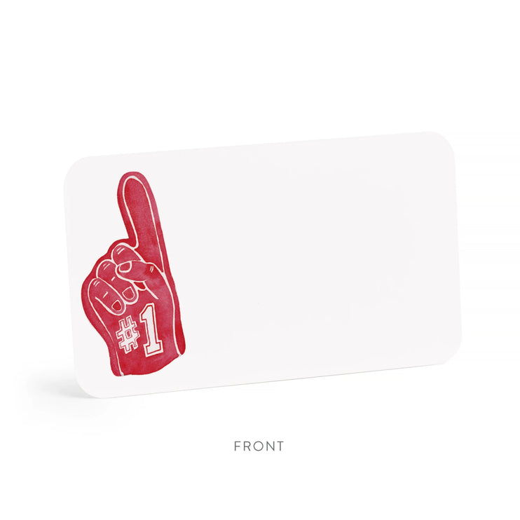 Little Notes - Number 1 Foam Finger - ColorSwatch