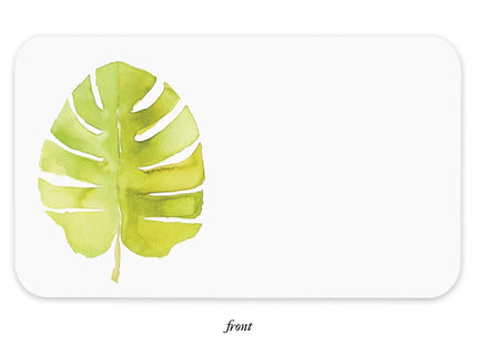 Little Notes - Tropical Leaf - ColorSwatch