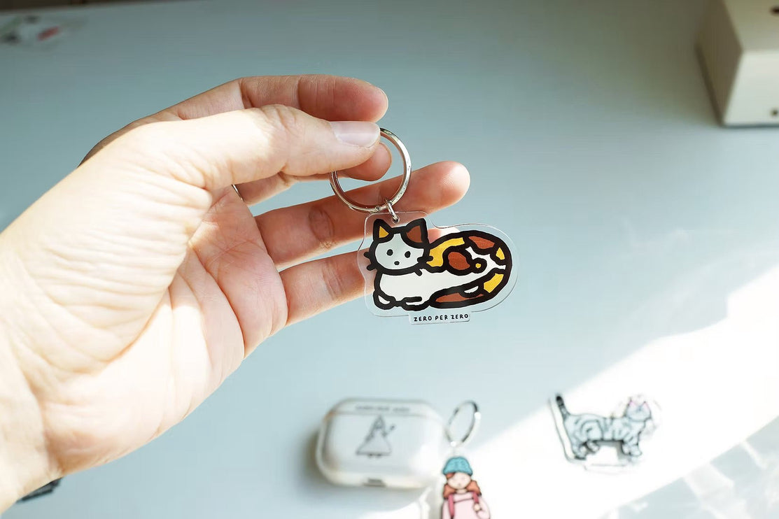 Llavero - Cat 2 (Calico) - ColorSwatch