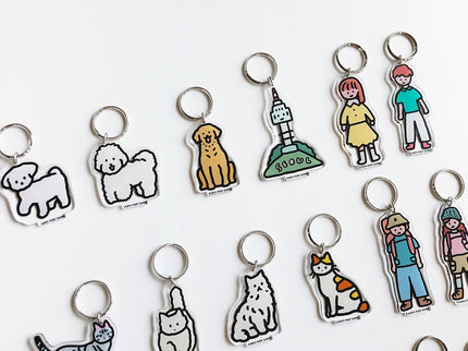 Llavero - Dog 11 - ColorSwatch