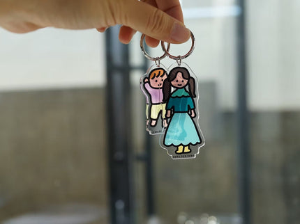 Llavero - Girl 1 - ColorSwatch