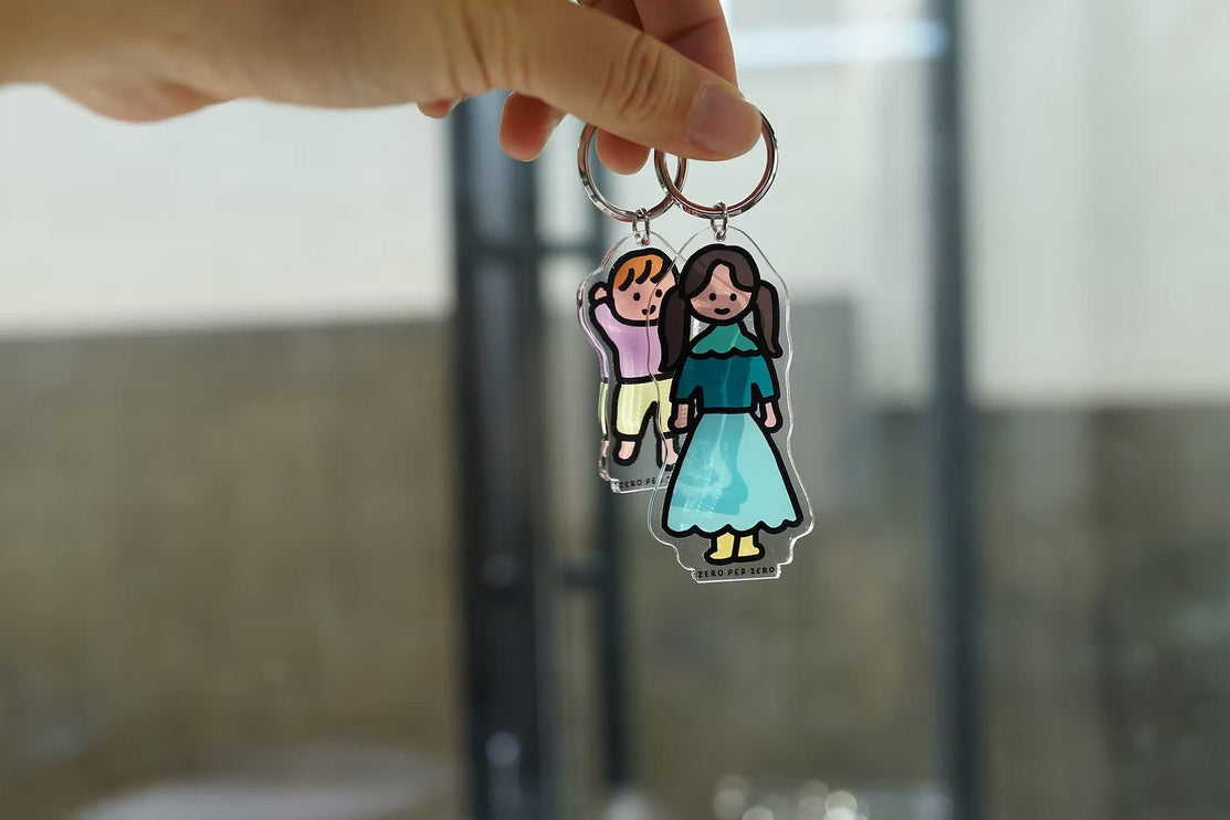 Llavero - Girl 1 - ColorSwatch