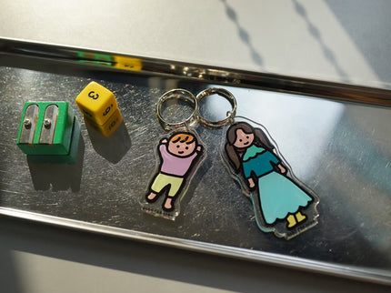 Llavero - Girl 1 - ColorSwatch