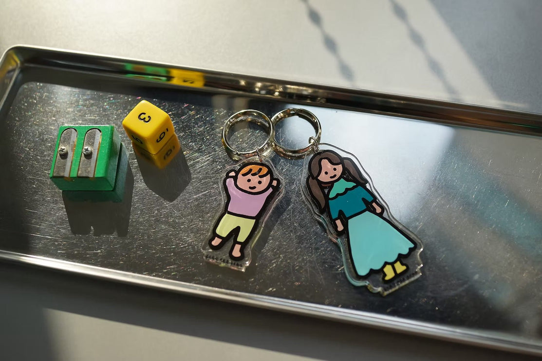 Llavero - Girl 1 - ColorSwatch