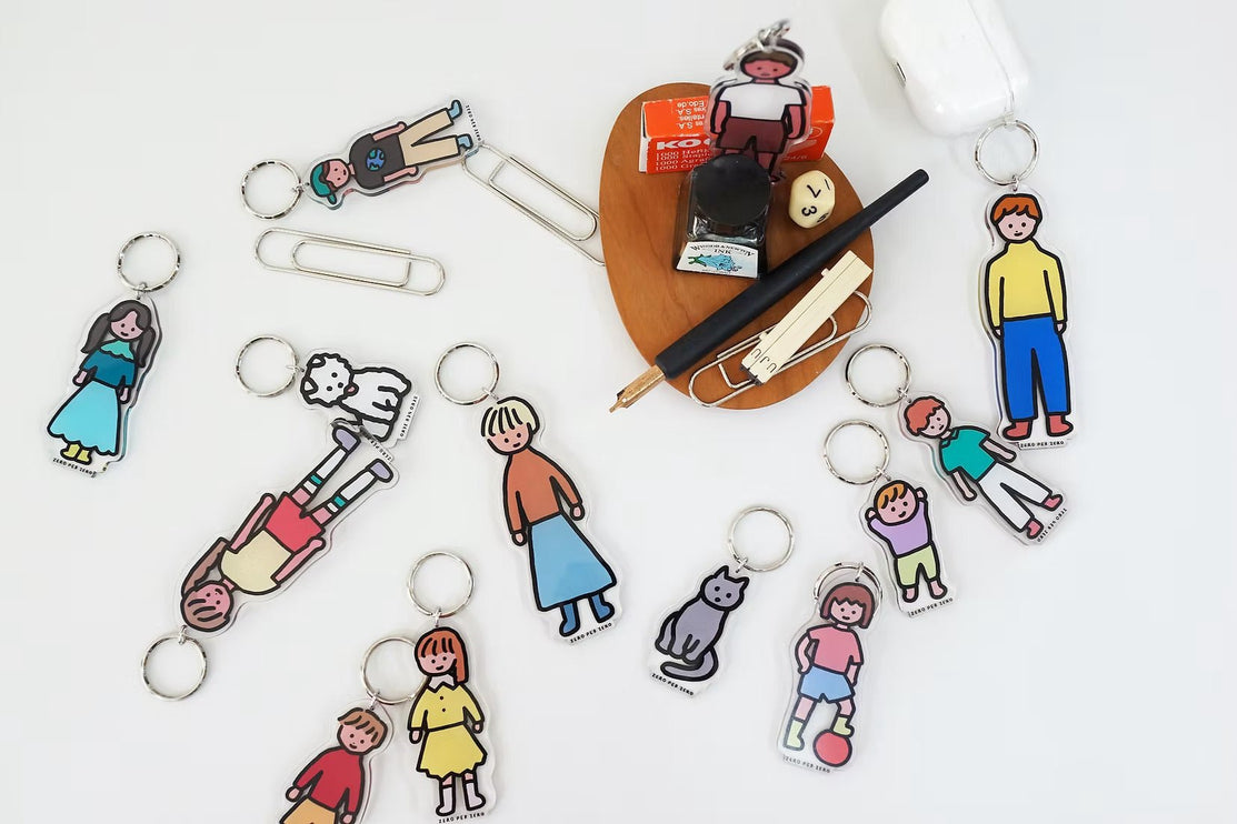 Llavero - Girl 4 - ColorSwatch