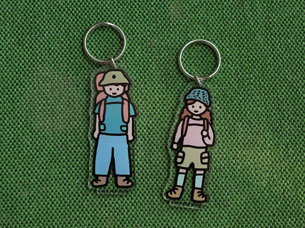 Llavero - Girl 4 - ColorSwatch