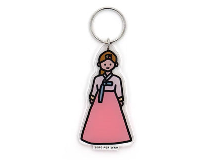 Llavero - Girl 5 - ColorSwatch