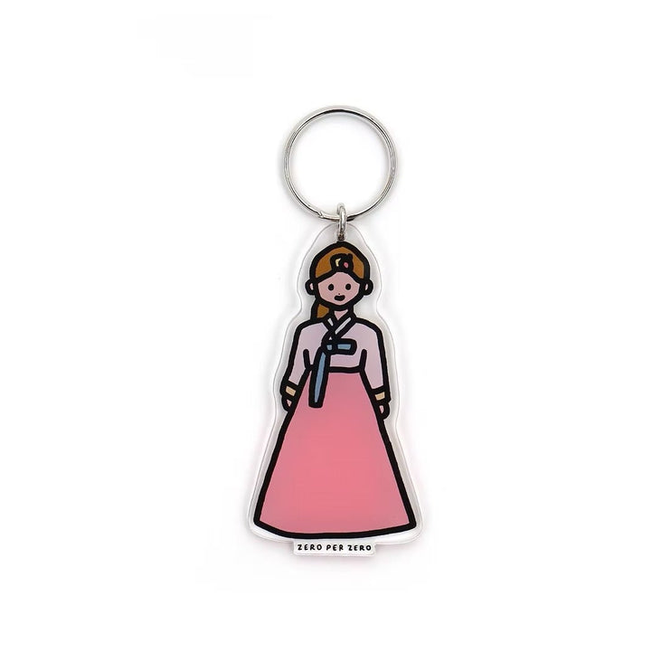 Llavero - Girl 5 - ColorSwatch