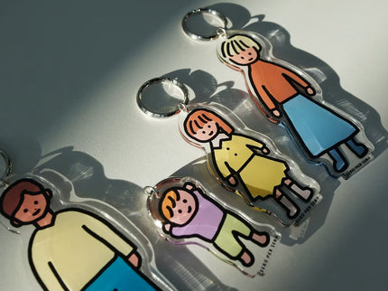 Llavero - Woman 1 - ColorSwatch