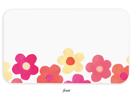 Little Notes - Retro Flowers