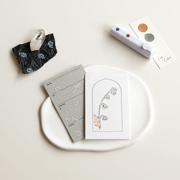 MU - Inky Pen Stamp Pads - Log Cabin