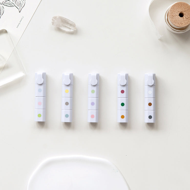 MU - Inky Pen Stamp Pads - Log Cabin